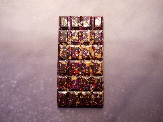 Handmade 75% Dark Chocolate Bar: Ecuadorian Cacao, Monk Fruit Sweetener, No Erythritol