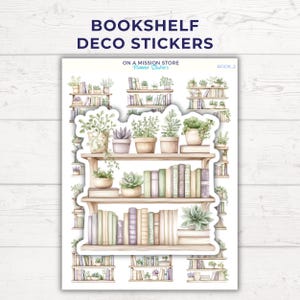 Feuille d'autocollants pour étagère, amoureux des livres, L'heure de la lecture, autocollants déco, ambiance cosy, cadeau pour amoureux des livres