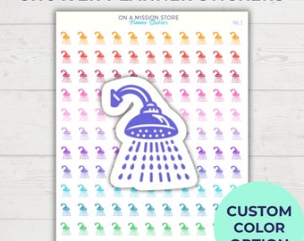 Stickers pour agenda de douche : soins personnels, hygiène personnelle