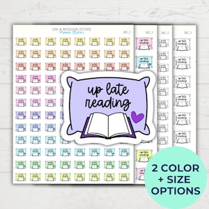 Sticker livre, Sticker livresques, Stickers de lecture, Stickers pour journal intime, Rat de bibliothèque, Stickers agenda, Cadeau pour amateur de lecture, Journal de lecture