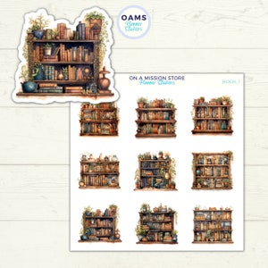 Adesivo libresco, adesivi per libri, adesivi da lettura, libreria, Accademia oscura, topo di biblioteca, regalo per gli amanti dei libri, regalo libresco, vintage