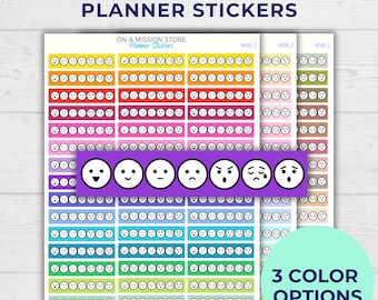 Stimmungs-Tracker: Emotion Planner Sticker