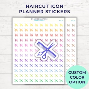 Stickers kapselplanner, kapselafspraak, salon, kapperstickers, stickers kalenderherinnering
