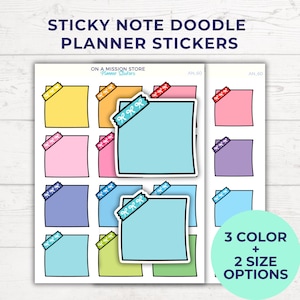 Jolie feuille d'autocollants pour agenda, Stickers fonctionnels, Stickers calendrier, Stickers agenda, Étiquette vierge, Stickers pastel, Amovible
