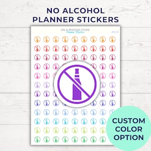 Stickers sans alcool, Arrêtez de boire, Janvier sec, Indicateur de sobriété, Dépendance à l'alcool, Ne pas boire d'alcool, Sobre, Stickers fonctionnels