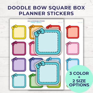 Feuille d'autocollants pour jolie boîte d'agenda, Stickers fonctionnels, Stickers calendrier, Stickers agenda, Étiquette vierge, Stickers pastel, Autocollants amovibles