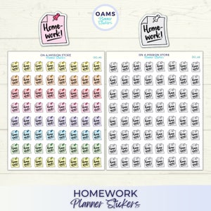 Pegatinas de tareas, pegatinas escolares, pegatinas de maestros, pegatinas universitarias, pegatinas universitarias, recordatorio, calendario, pegatinas de planificador funcional
