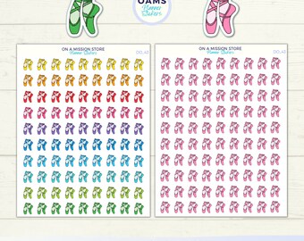Ballet Stickers, Dance Stickers, Dance Class Stickers, Functional Planner Stickers