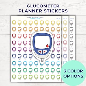 Adesivos para diabetes, glicômetro, medidor de glicose, níveis de açúcar no sangue, diabético tipo 1, insulina, planejador de saúde