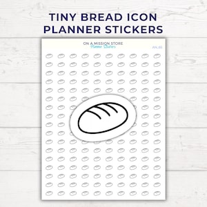 Bread Stickers, Baking Stickers, Sourdough Bread, Homemaking, Meal Prep, Tiny Planner Sticker