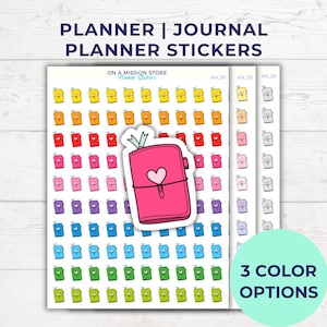 Stickers de journal, autocollants de planification du temps, agenda, temps de planifier, autocollant griffonnage, feuille d'autocollants de l'agenda