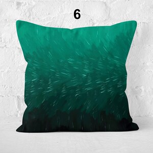 teal pillowcases
