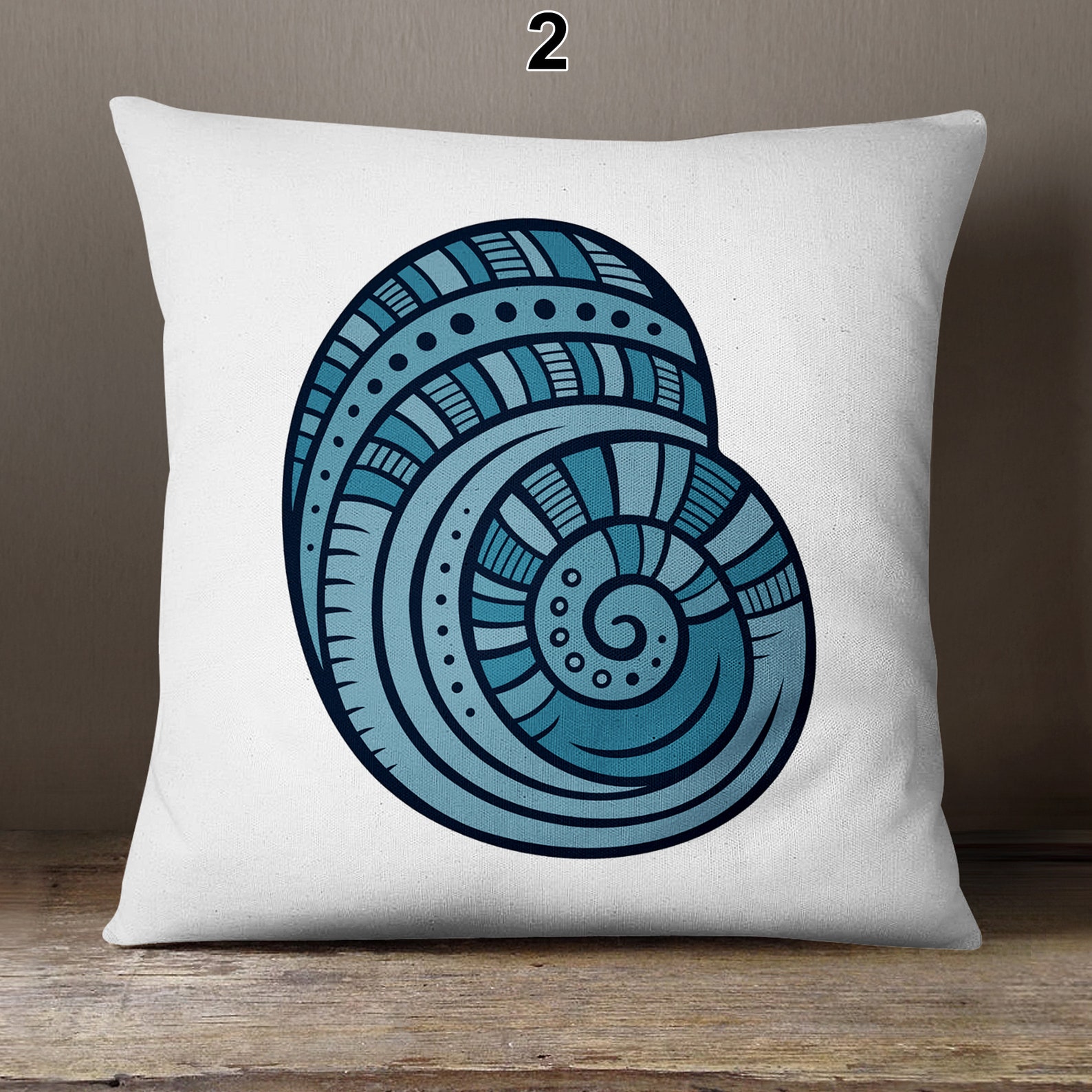 Coastal Pillowcases Coastal Pillow Covers Decorative Etsy