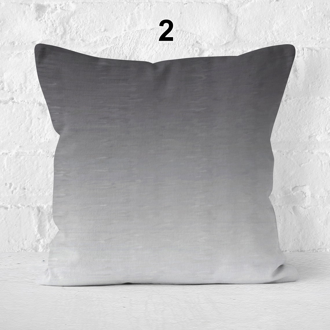 Accent Pillowcases for Charcoal Couch Charcoal Lumbar Pillow Etsy