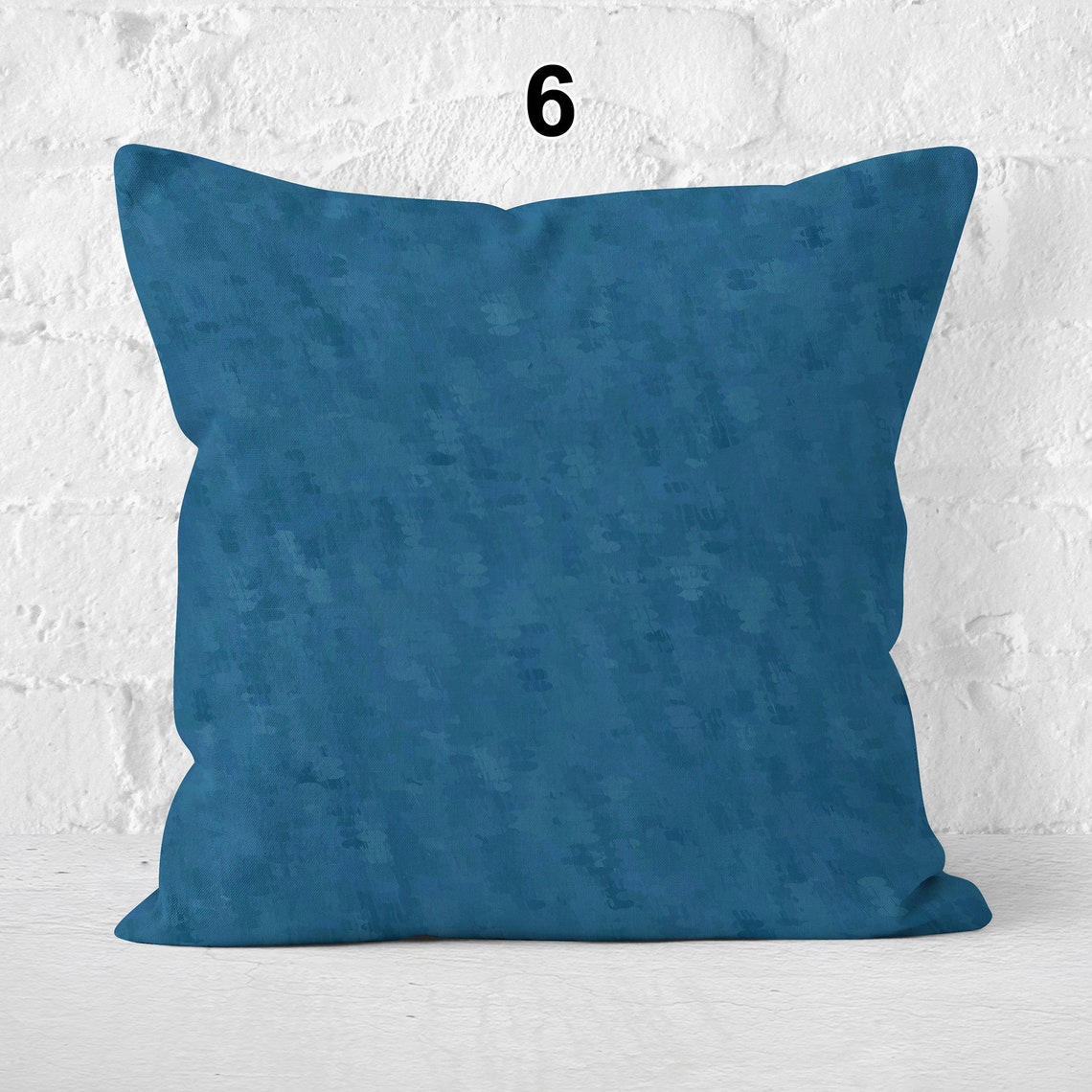 Blue Sofa Pillows Blue Lumbar Pillow Blue Throw Pillows Etsy