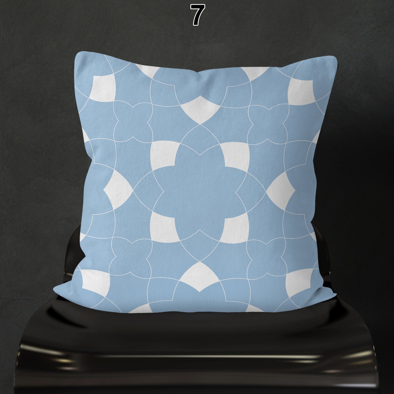 Light Blue Pillows Baby Blue PIllows Decorative Bed Etsy