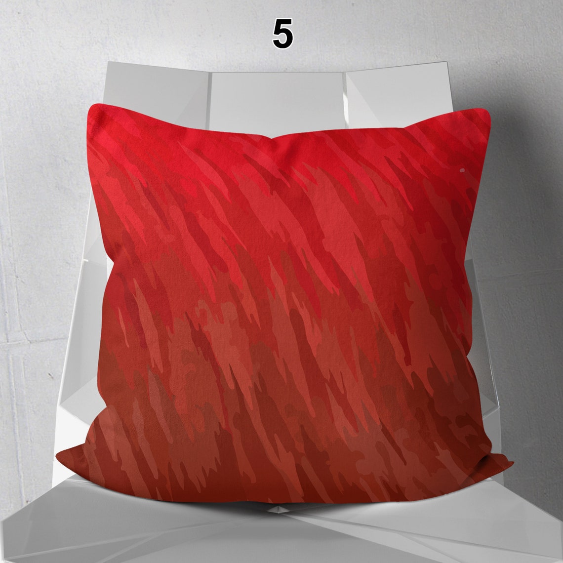 Red and Brown Throw Pillows Living Room Throw Pillows Etsy