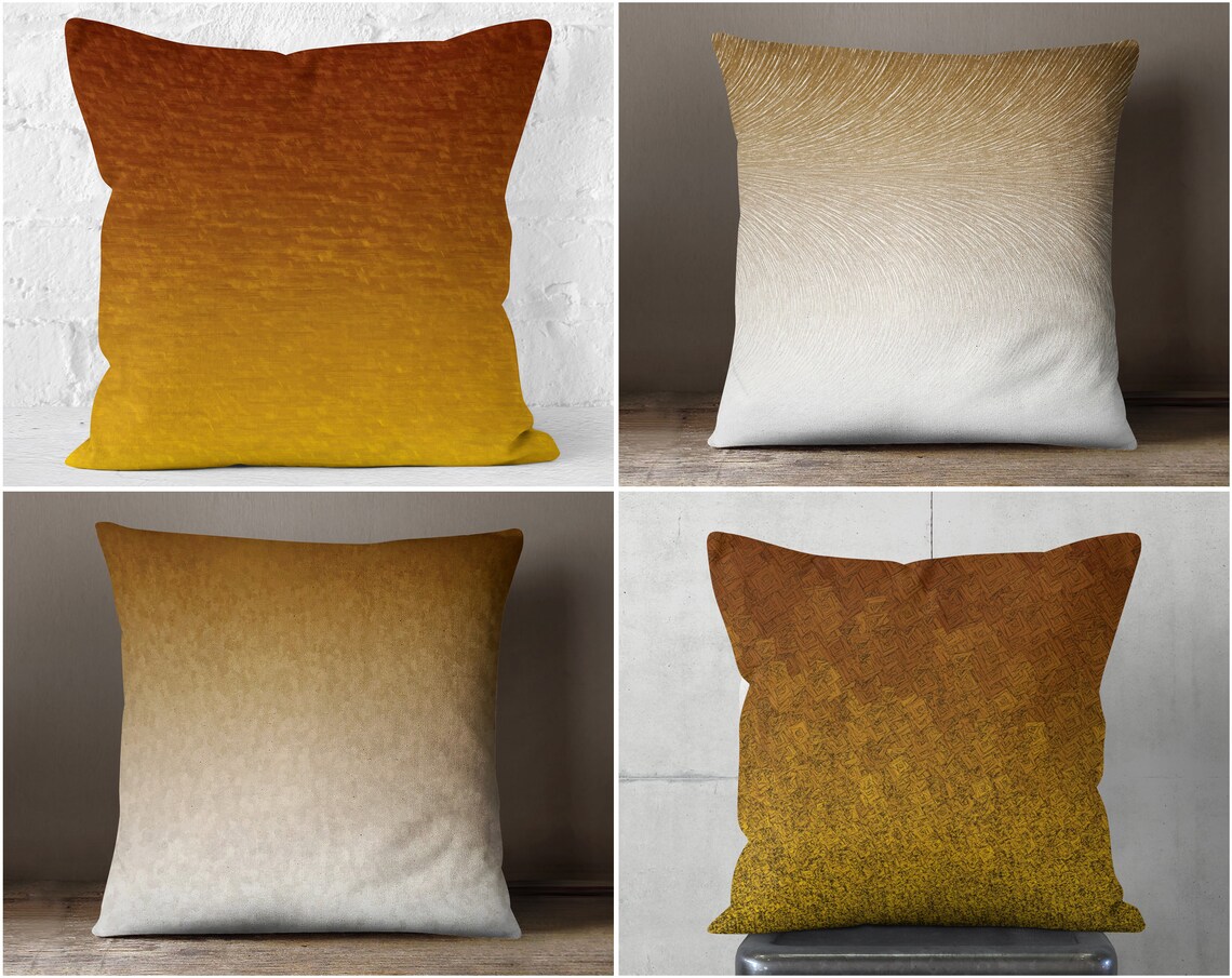 Brown Throw Pillows Accent Pillows for Brown Couch Brown Etsy