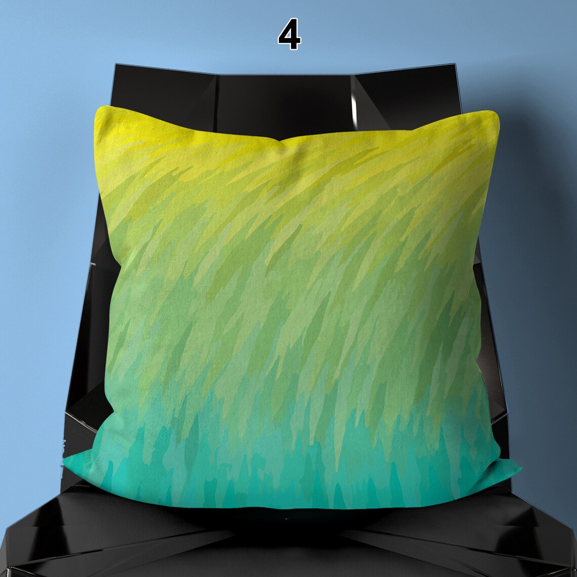 Teal and Yellow Throw Pillows Pillow Covers Accent Pillows Etsy