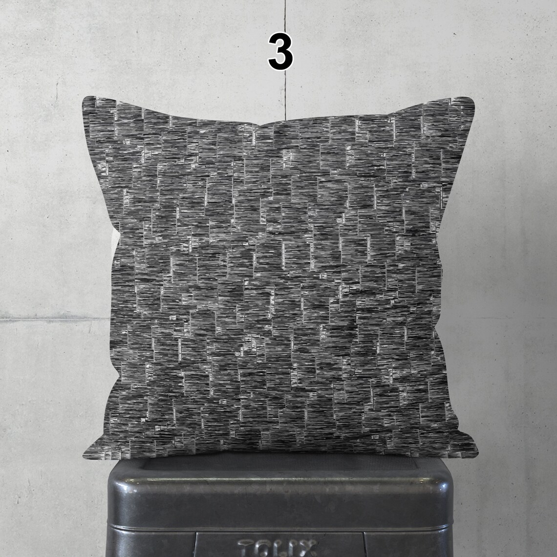 Charcoal Gray Pillowcases Charcoal Gray Throw Pillow Covers Etsy