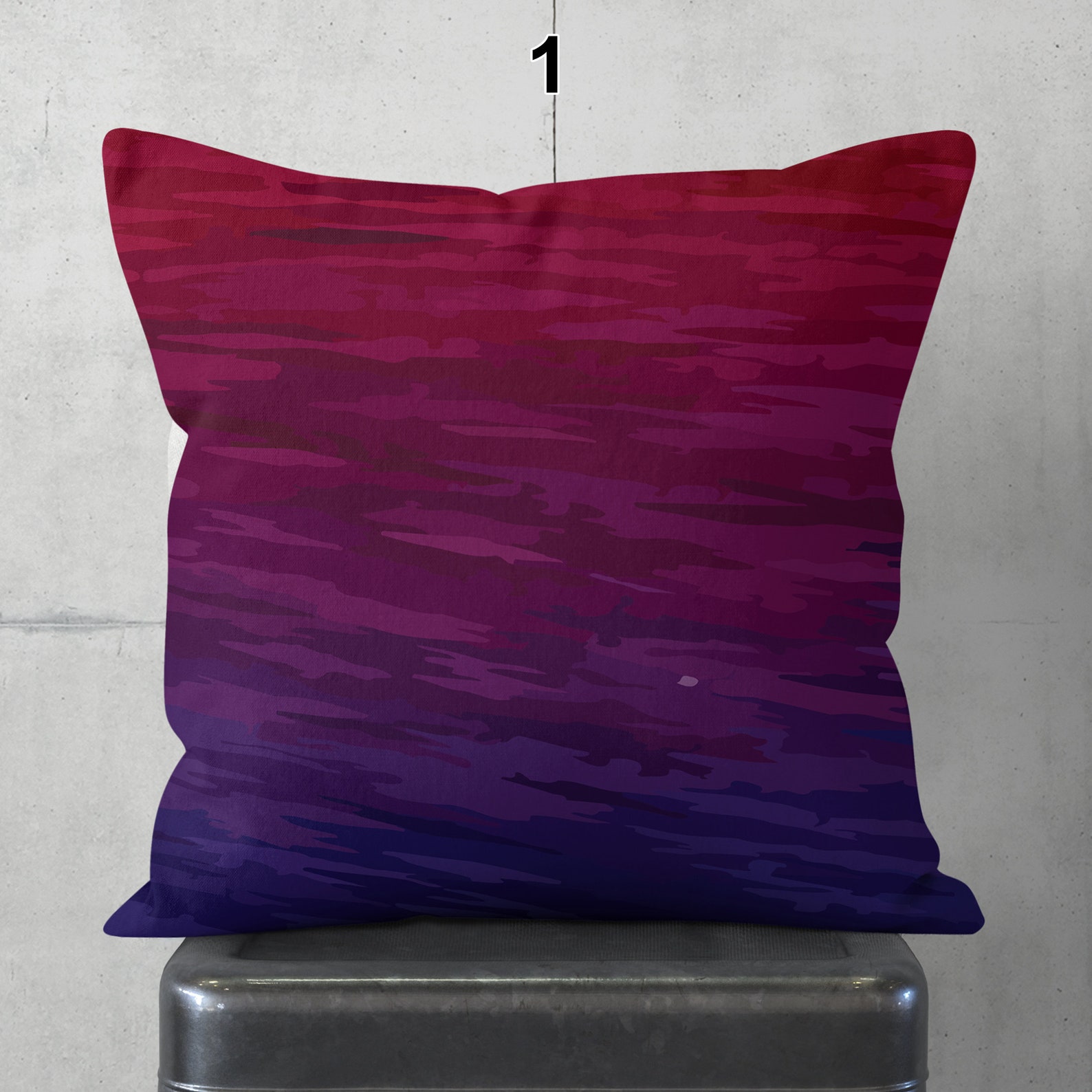 Navy and Burgundy Throw Pillow Covers Fundas de almohada Etsy