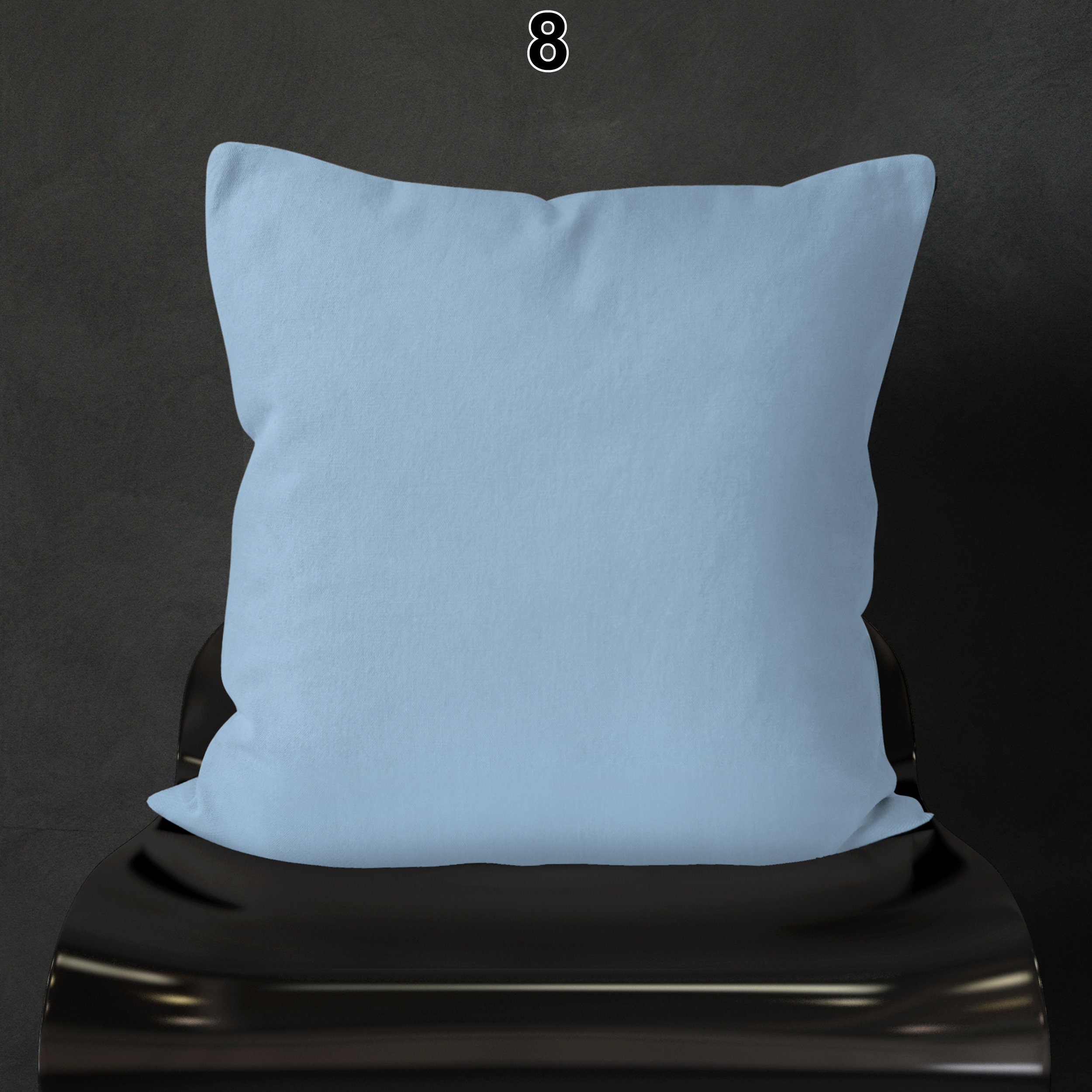 Light Blue Pillows Baby Blue PIllows Decorative Bed Etsy