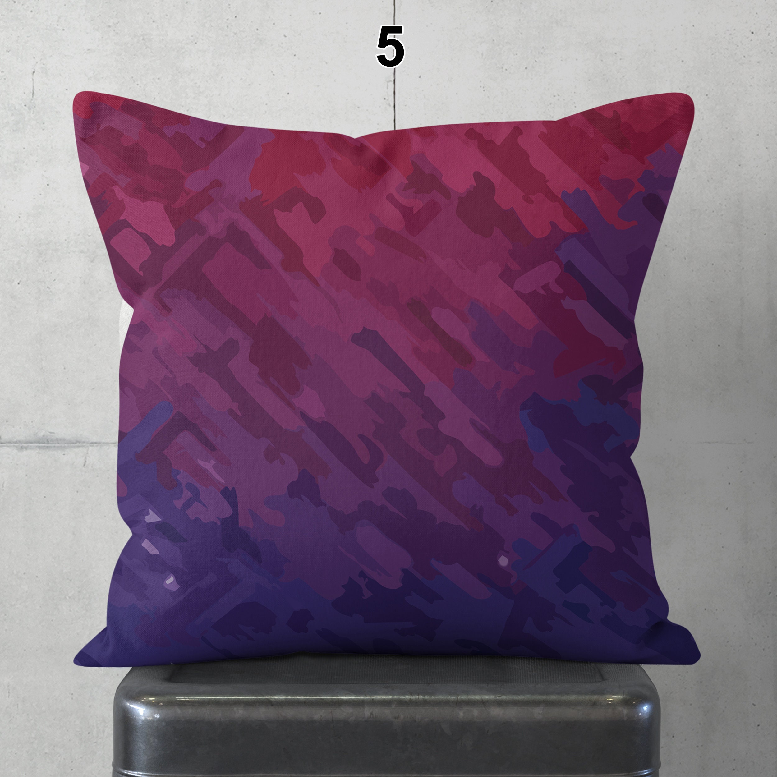 Navy and Burgundy Throw Pillow Covers Fundas de almohada Etsy