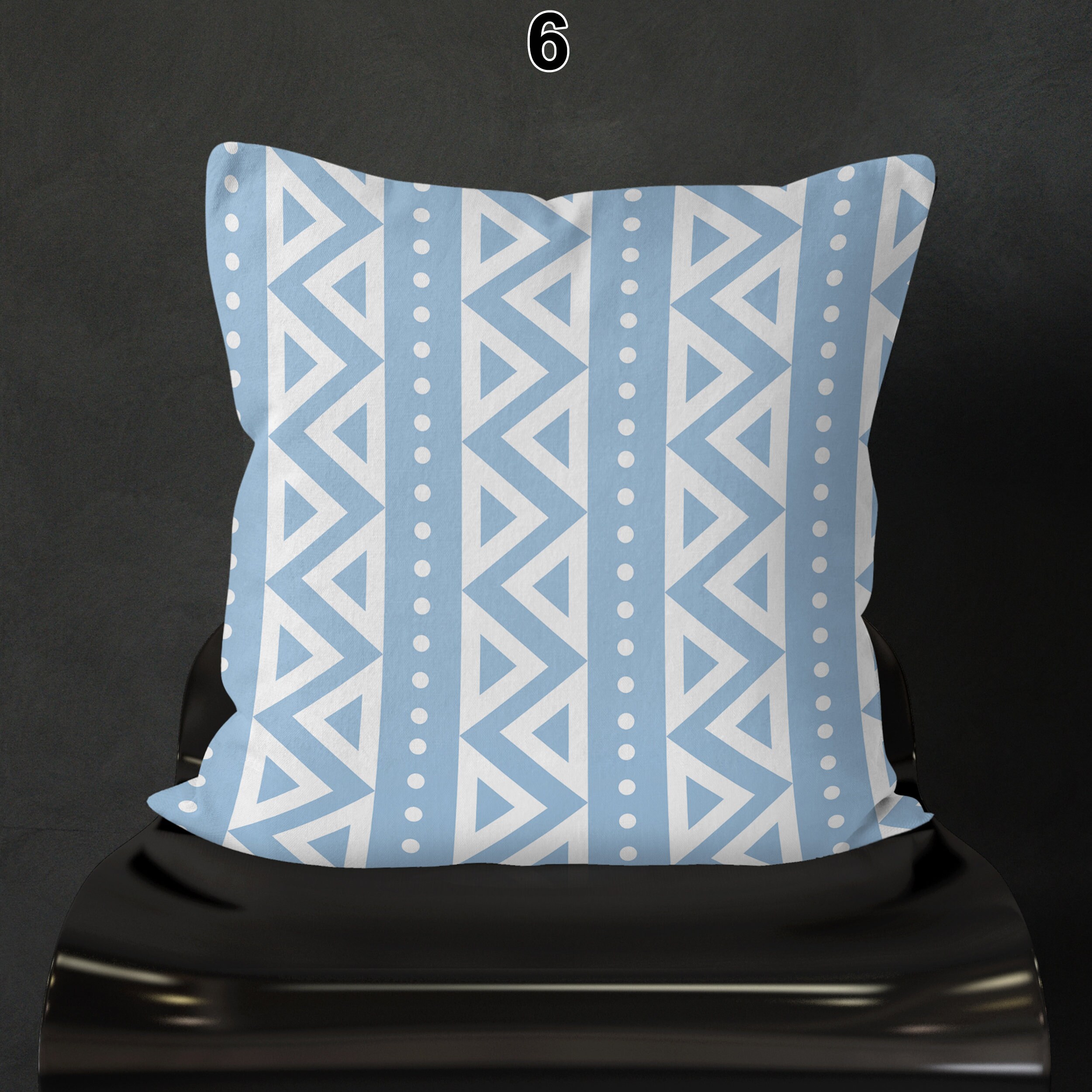 Light Blue Pillows Baby Blue PIllows Decorative Bed Etsy