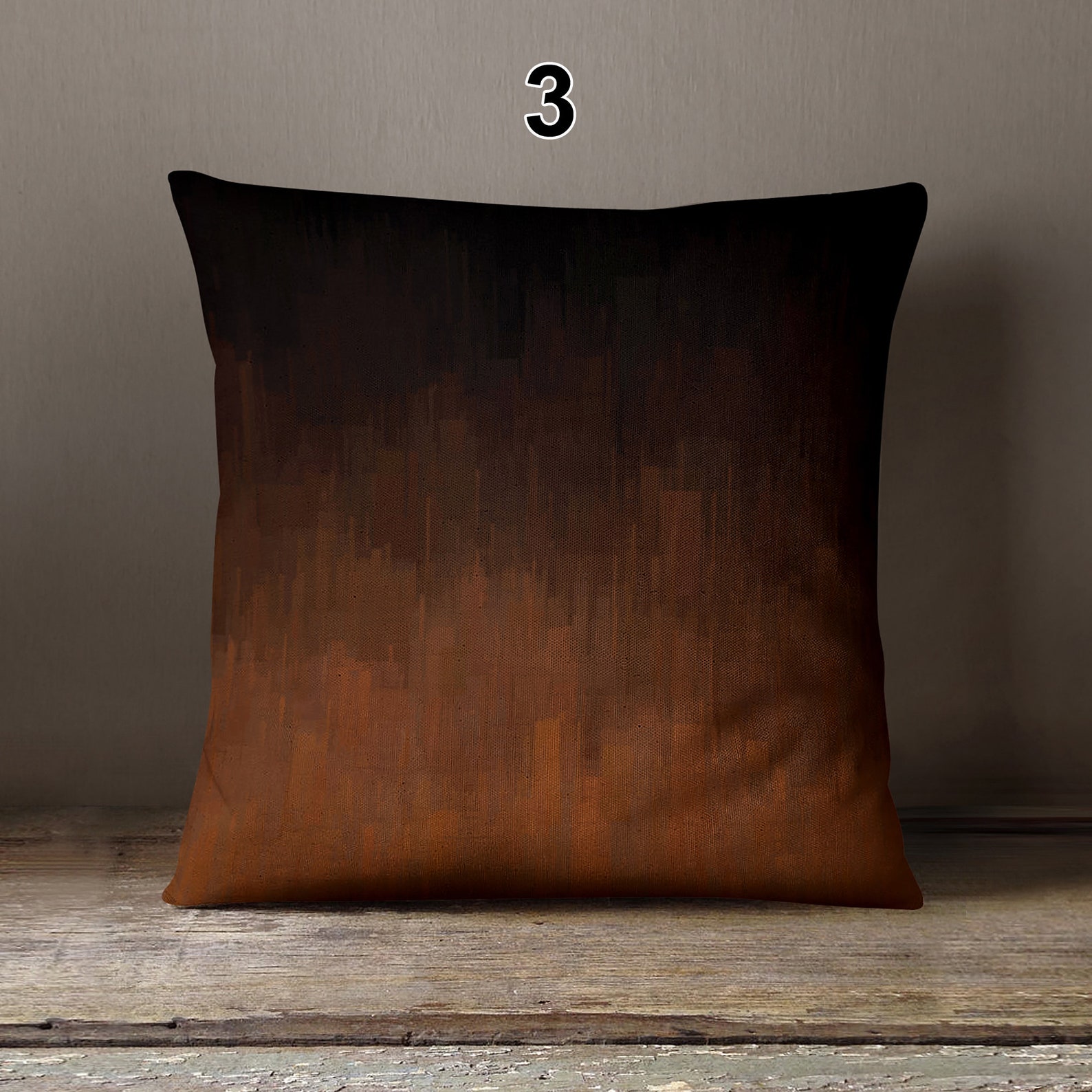 Chocolate Brown Throw Pillowcases Chocolate Brown Sofa Etsy