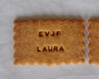 Lot de 10 biscuits personnalisés EVJF