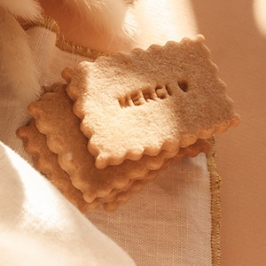 Set of 10 personalized cookies guest gift