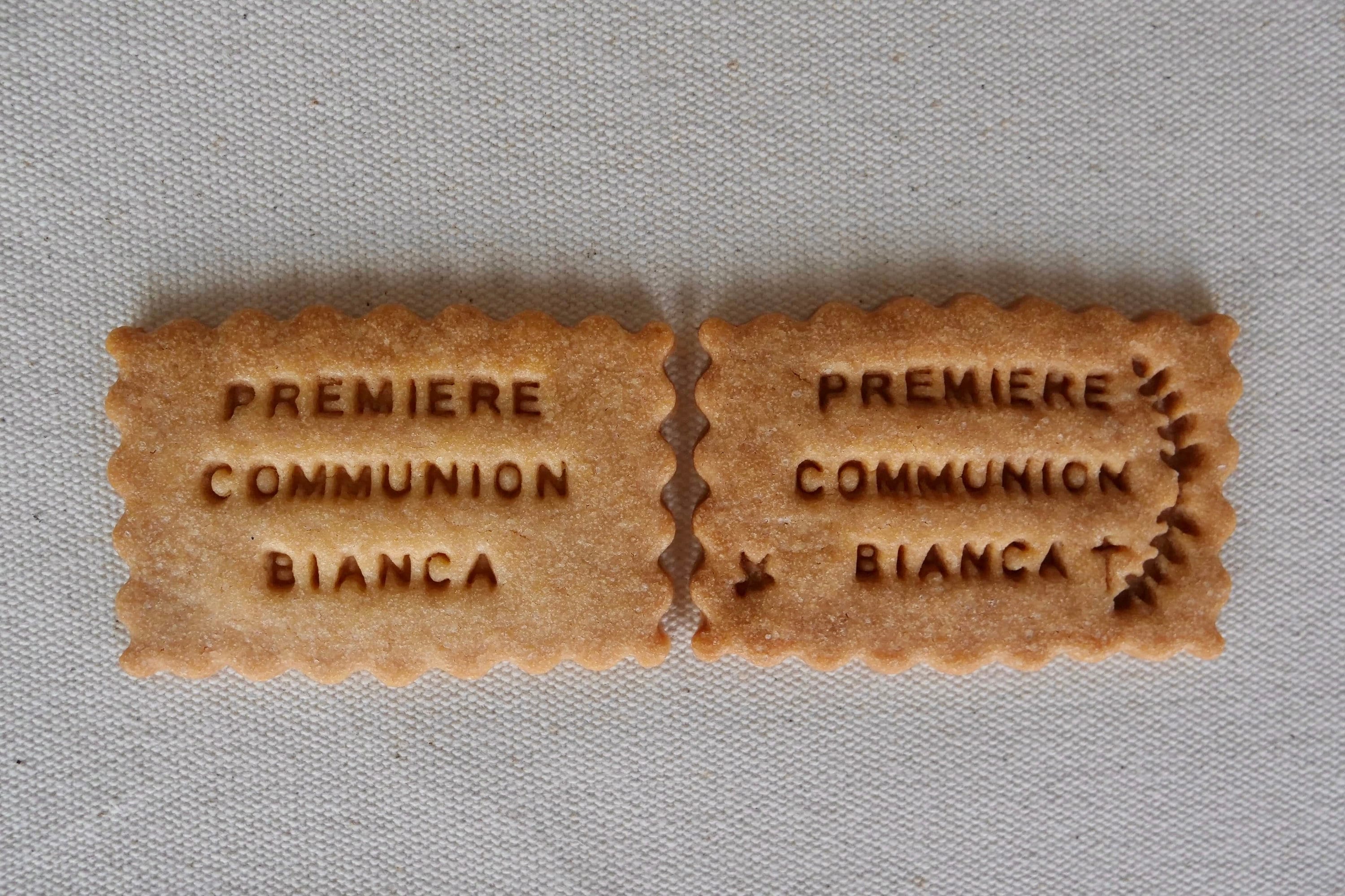 Lot de 10 Biscuits Personnalisés Première Communion