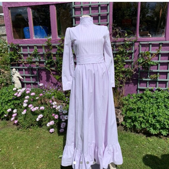 Laura Ashley Maxi Prairie Dress