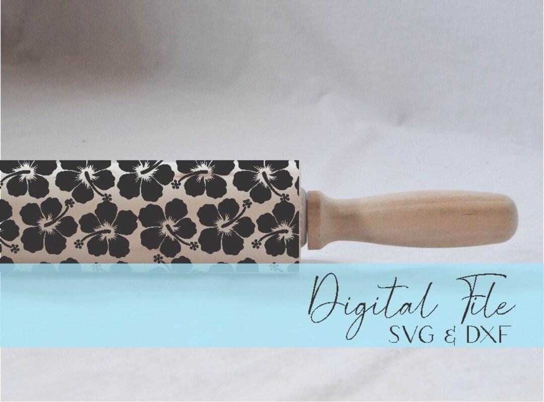 Engraved Rolling Pin Patterns Dxf & SVG Design 20202 Etsy