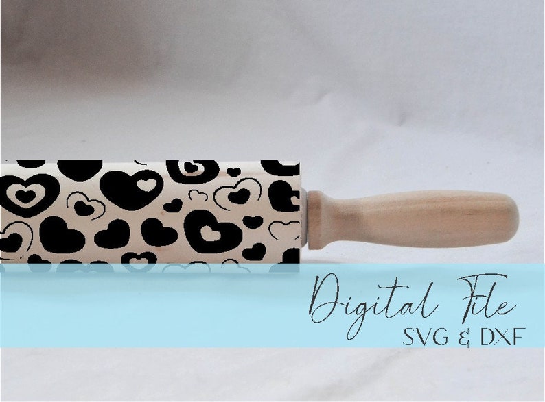 Engraved Rolling Pin Patterns Dxf & SVG Design 202051 Etsy