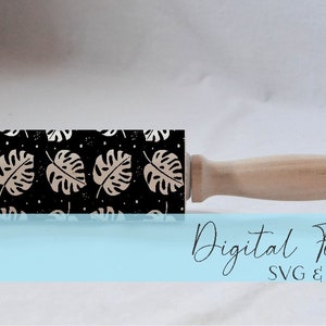 Engraved Rolling Pin Patterns - Dxf & SVG - Design 2020-24