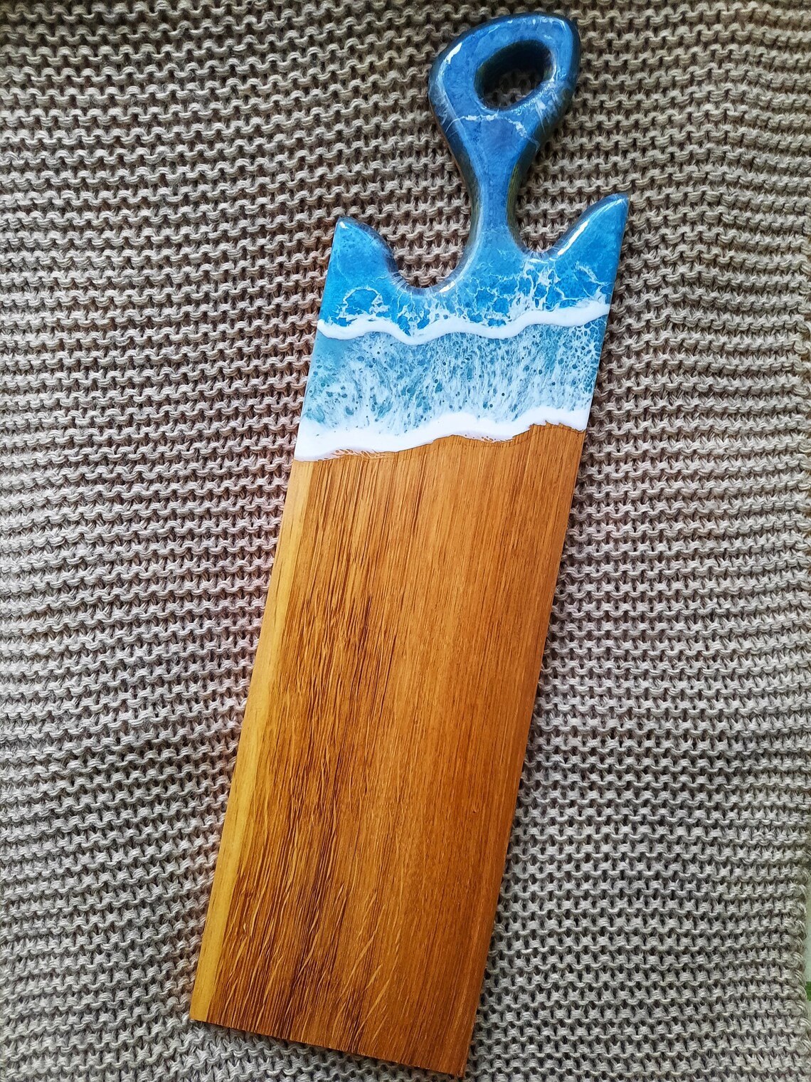 Epoxy Resin Board Handcrafted Ocean Board Epoxy Resin Wooden Etsy