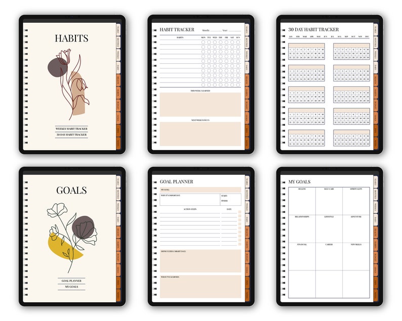 undated digital planner goodnotes undated digital planner goodnotes