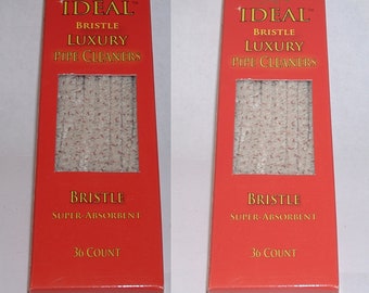 2 Boxes Bristle Smoking Pipe CLEANER STEMS for Hookah tip cleaning - 36 Stems  each