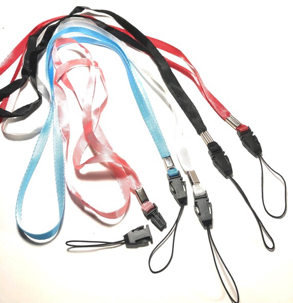 5 Multi Color 16 Inch Neck Strap Cord Lanyard for Mp3 MP4 Cell Etsy