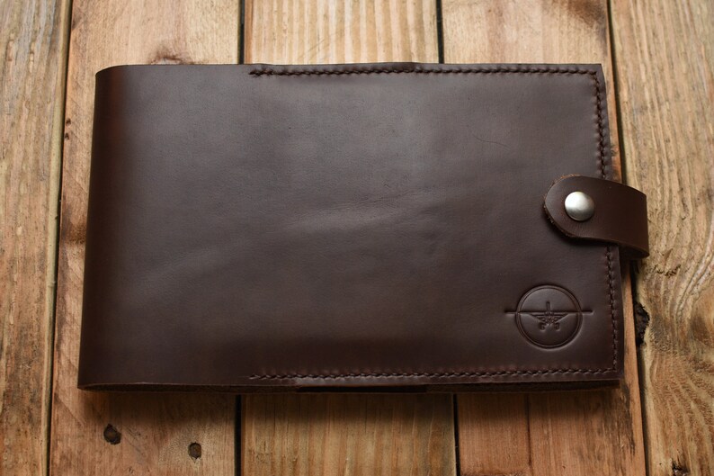 Leather Pilot Logbook Cover Brown Pilots Log Cover Leather | Etsy