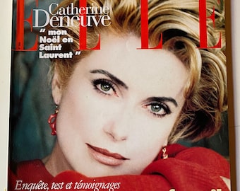 ELLE France December 1996 / Catherine Deneuve