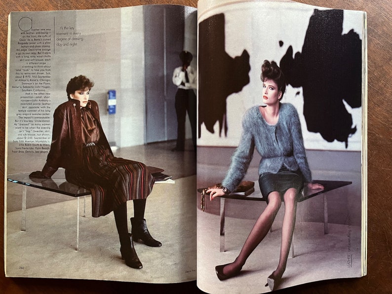 Vogue EE. UU. Agosto de 1981: Kelly Emberg por Richard Avedon imagen 9