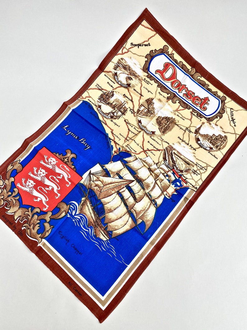 Wall Hanging Fragonard Designed by Pim Delightful DORSET Cotton Tea Towel