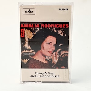 Amália Rodrigues – Portugal&#39;s Great Amalia Rodrigues / 1965 Cassette / Monitor Records – M 51442