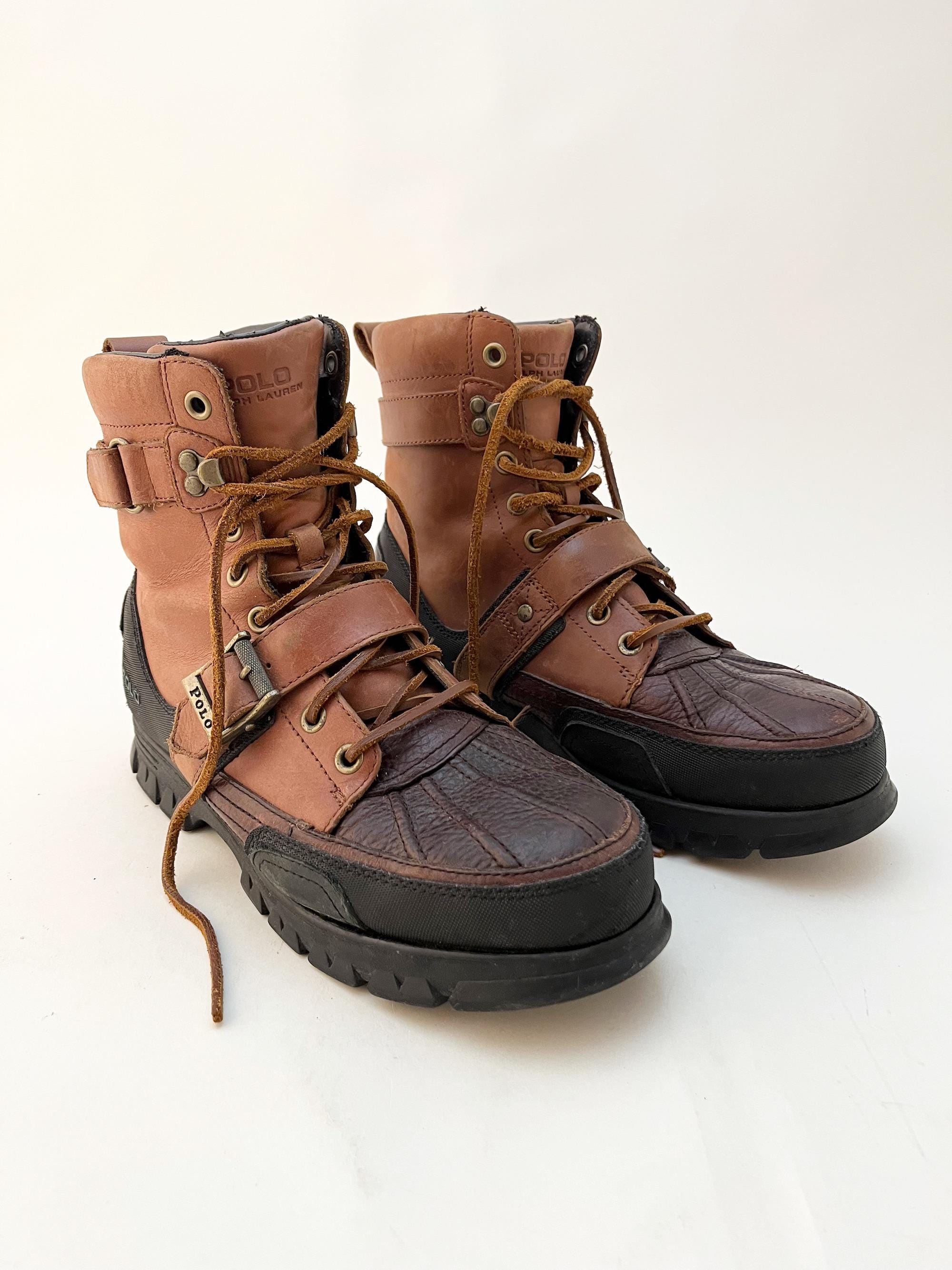 Mens Polo Ralph Lauren BRENNEN II Boots / 9 1/2 D - Etsy