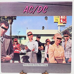 AC/DC – Dirty Deeds Done Dirt Cheap / 1981 Specialty Records Pressing Vinyl - First American Release / Atlantic – SD 16033