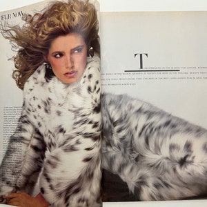 Vogue EE. UU. Agosto de 1981: Kelly Emberg por Richard Avedon imagen 4