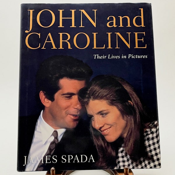 JOHN and CAROLINE Their Life in Pictures - James Spada / First Edition Hardback