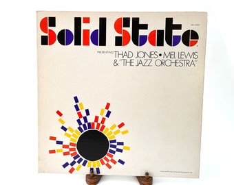 Presenting Thad Jones • Mel Lewis & "The Jazz Orchestra / Original 1966 Gatefold Vinyl / Solid State Records – SM 17003